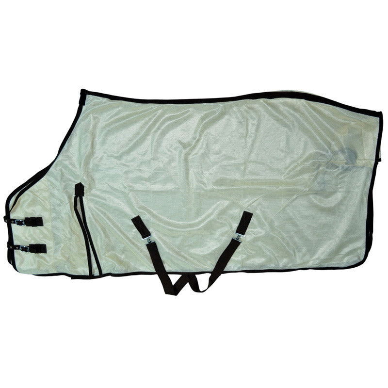 NATURAL CREAM MESH HORSE FLY SHEET – LIGHTWEIGHT & PROTECTIVE