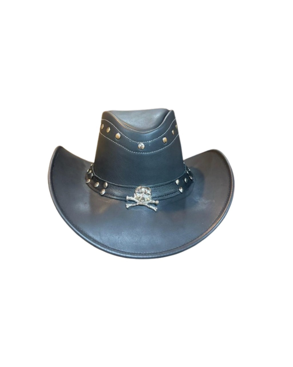 Outlaw Spirit – Premium Cowhide Leather Cowboy Hat