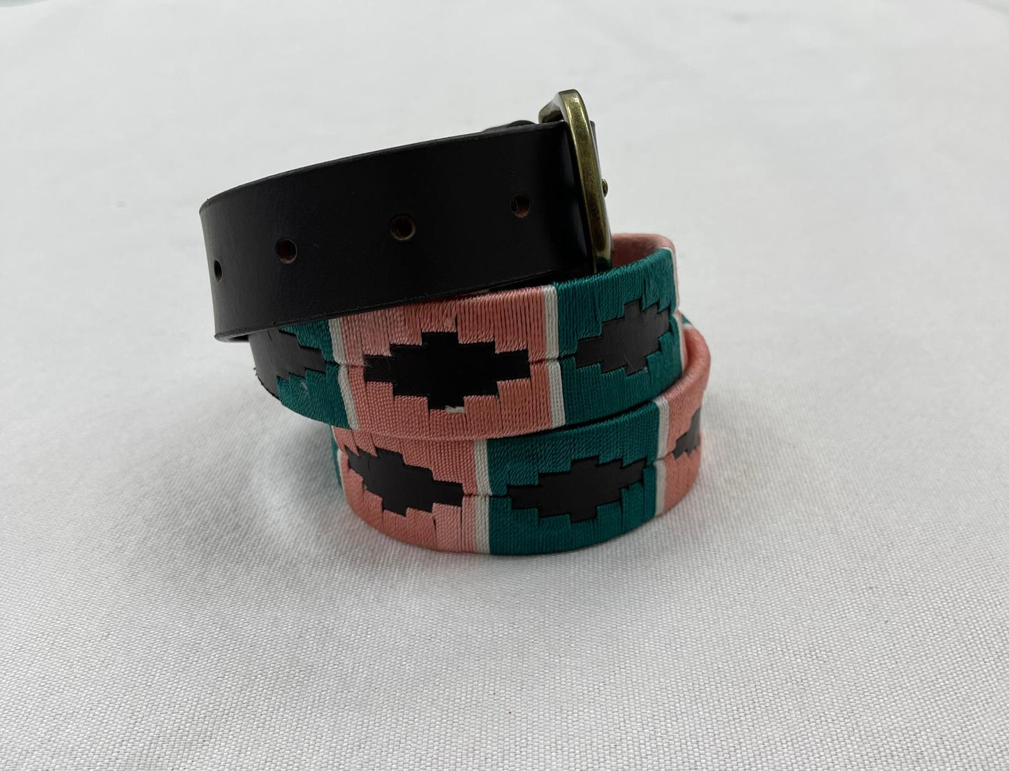 Blush Noir Polo Belt