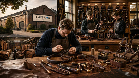 Behind the Craft: How Criterion UK Makes Leather Goods from Tannery to Tack Room