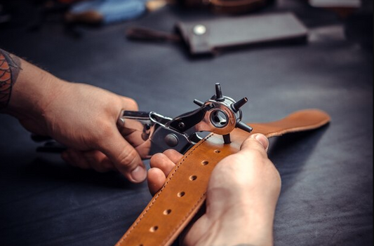 How to Make a Hole in a Leather Belt (and Other Leather Belt Care Tips)
