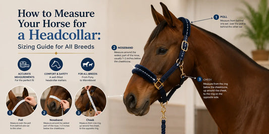 How to Measure Your Horse for a Headcollar: Sizing Guide for All Breeds