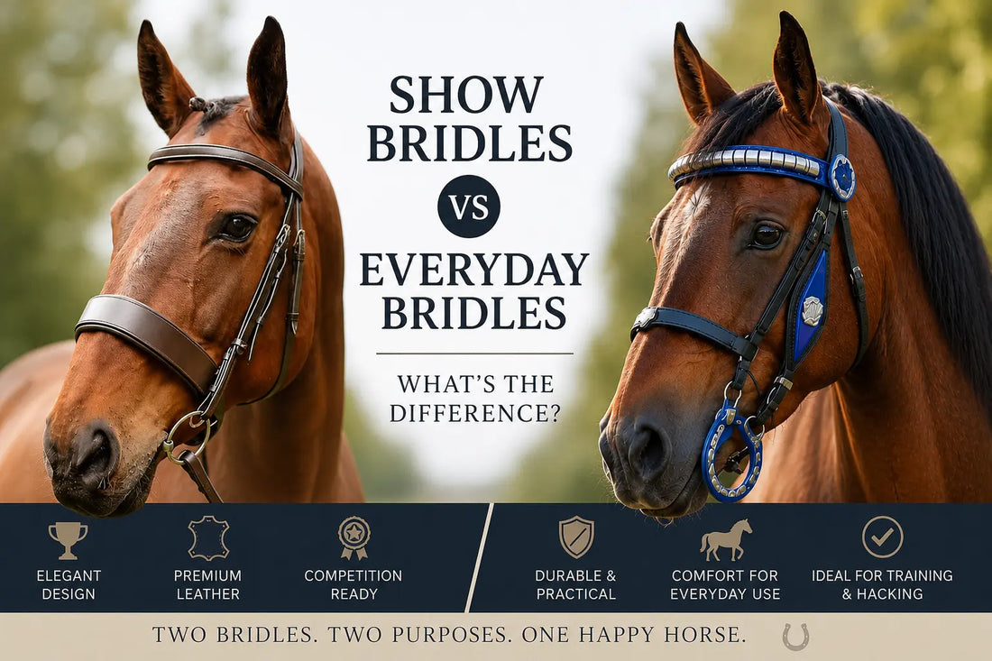 Which Bridle Is Best? Show Bridles vs Everyday Bridles Compared