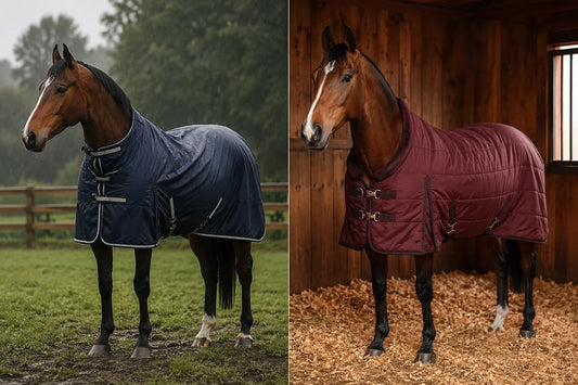 Turnout Rug vs Stable Rug: Which One Does Your Horse Actually Need?