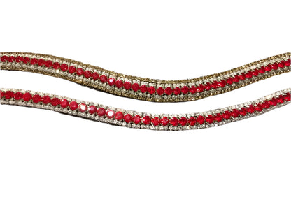 Crystal Dressage Browband – Wholesale Leather Browbands for Horses