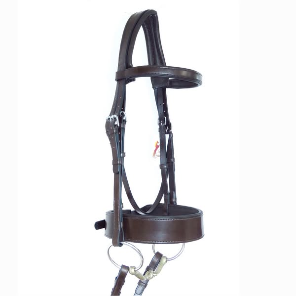 Wholesale English Hunter Bridle – Anatomical Monocrown, Super Soft Leather