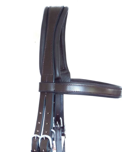 Wholesale English Hunter Bridle – Anatomical Monocrown, Super Soft Leather
