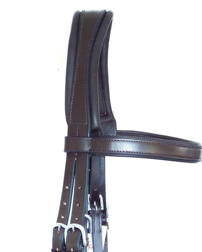 Wholesale English Hunter Bridle – Anatomical Monocrown, Super Soft Leather