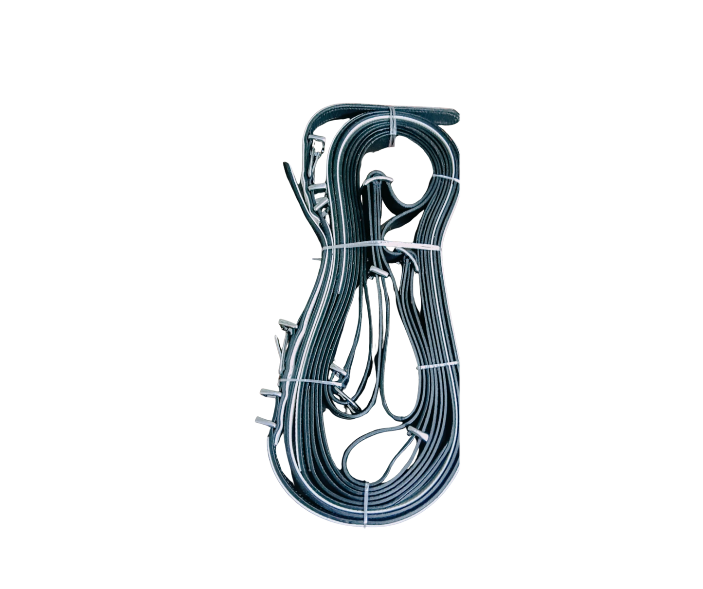 Premium Leather Show Quick Hitch – Full Brass Work | Cob, Pony & Shetland Sizes