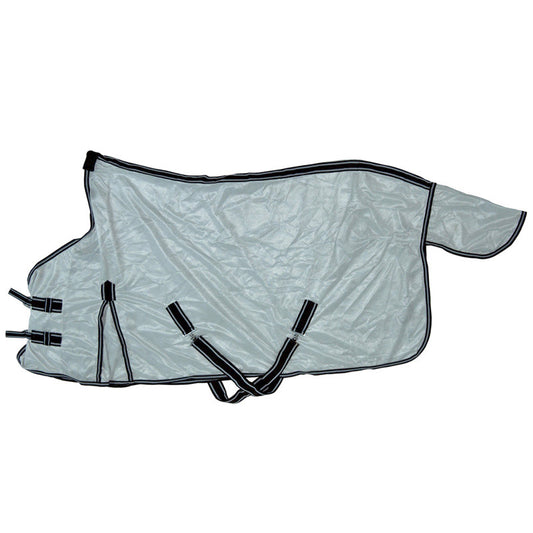 REFLECTIVE SILVER MESH HORSE FLY SHEET – MAX UV PROTECTION