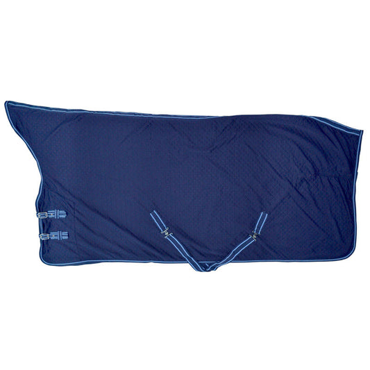 PREMIUM NAVY QUILTED HORSE STABLE BLANKET – INSULATED & DURABLE