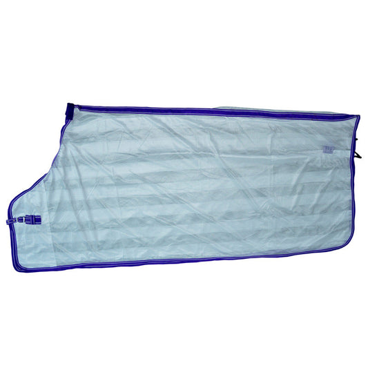 ULTRA-LIGHT MESH FLY SHEET – LIGHT BLUE WITH PURPLE TRIM