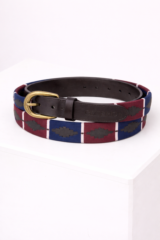 Heritage Stripe Polo Belt