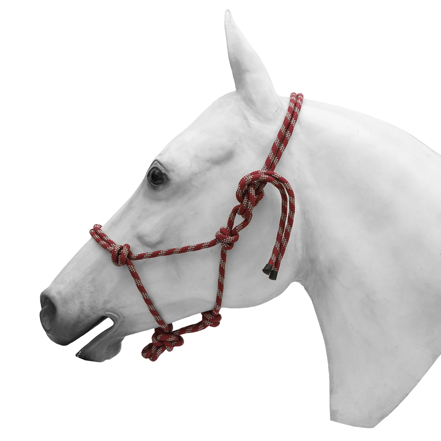 Criterion Rope Halter - Mehroon Grey