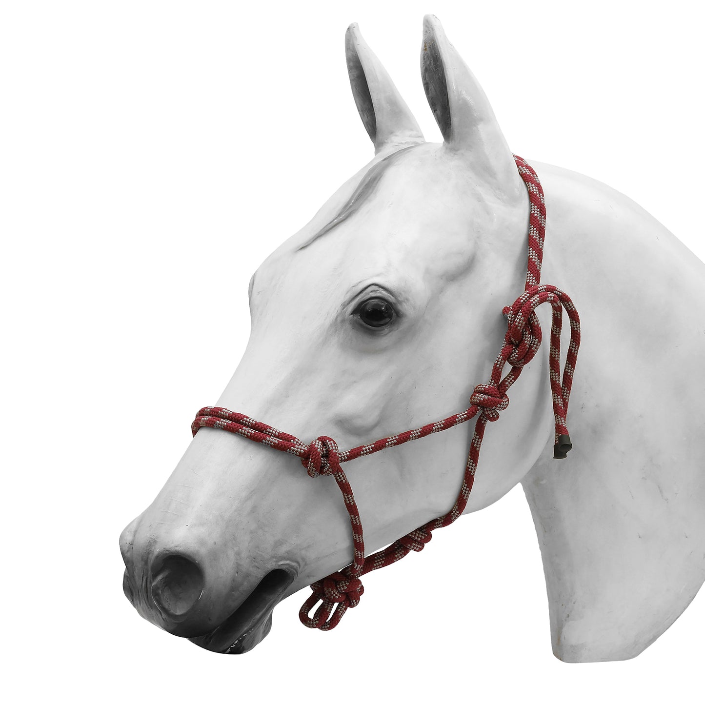 Criterion Rope Halter - Mehroon Grey