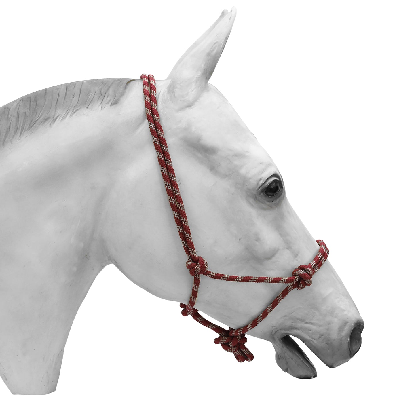 Criterion Rope Halter - Mehroon Grey