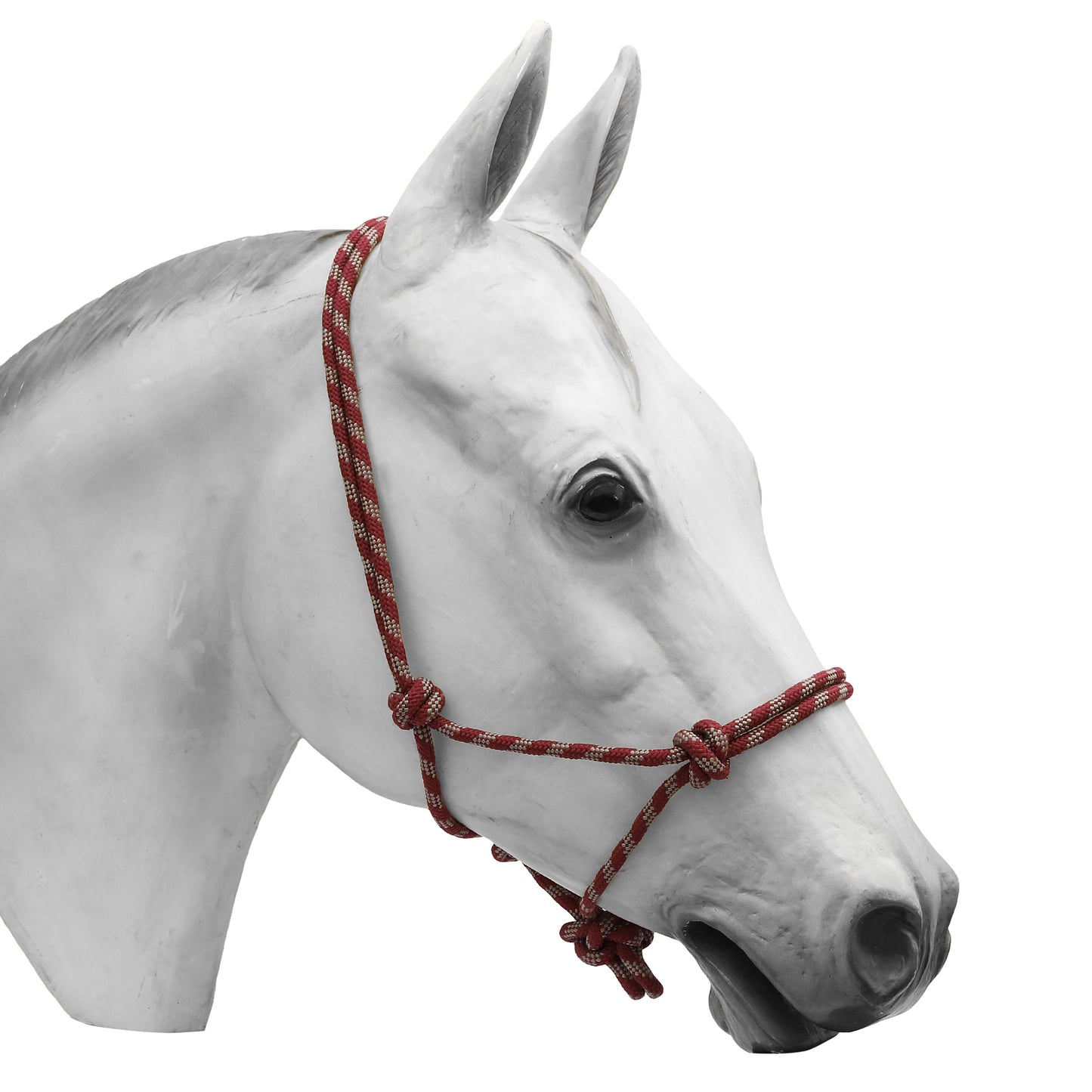 Criterion Rope Halter - Mehroon Grey