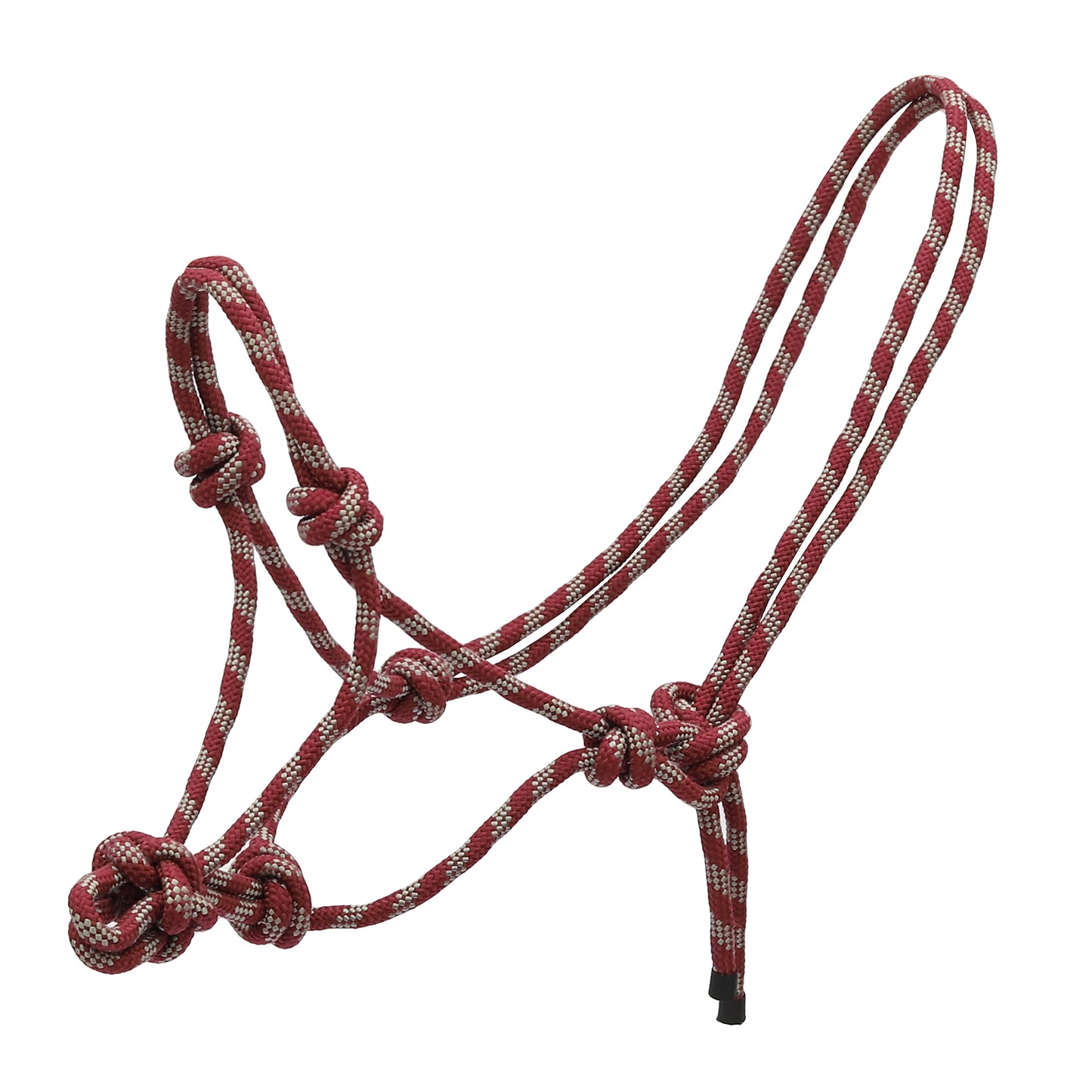 Criterion Rope Halter - Mehroon Grey