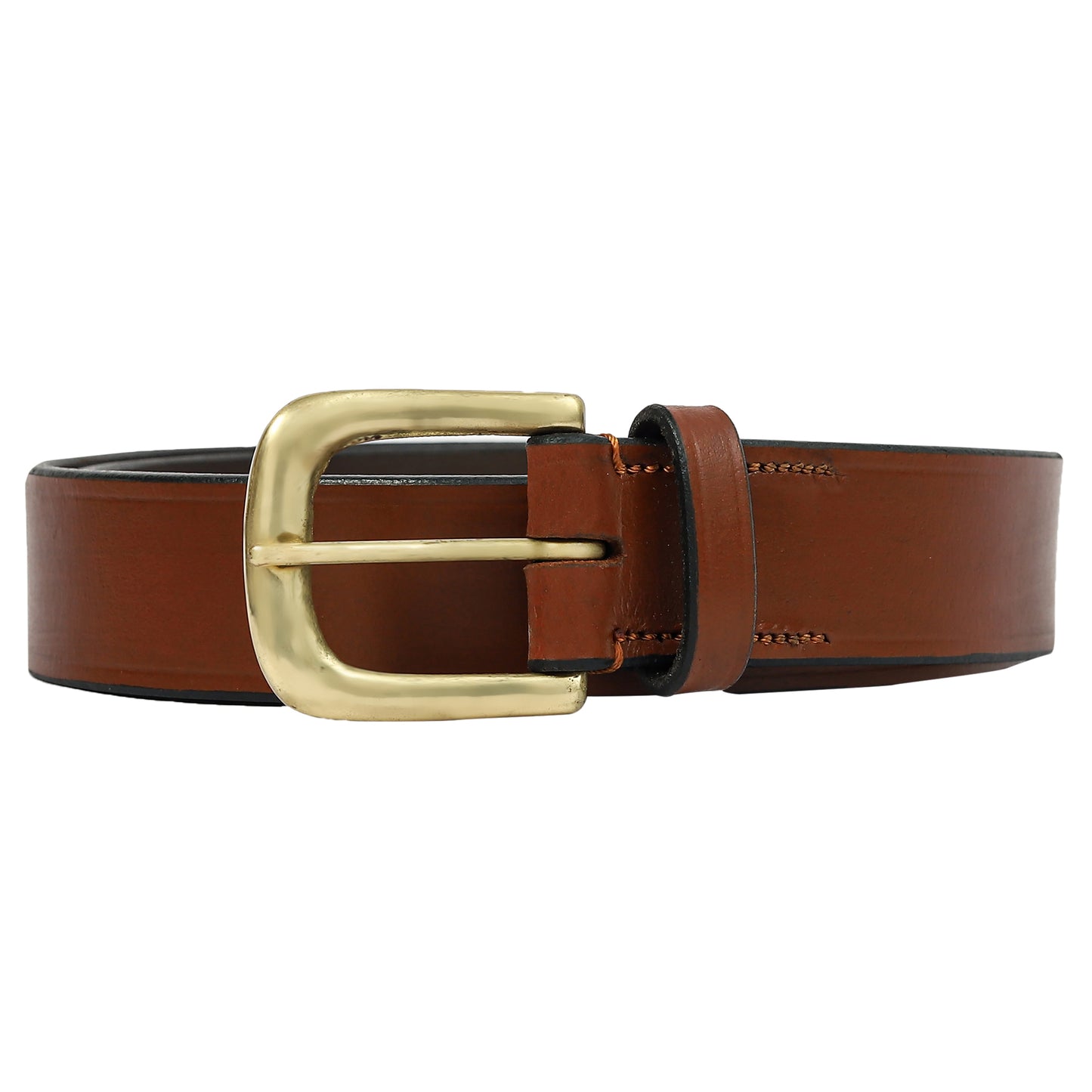 Brown Plain Leather Belt – Trade-Ready & Customizable