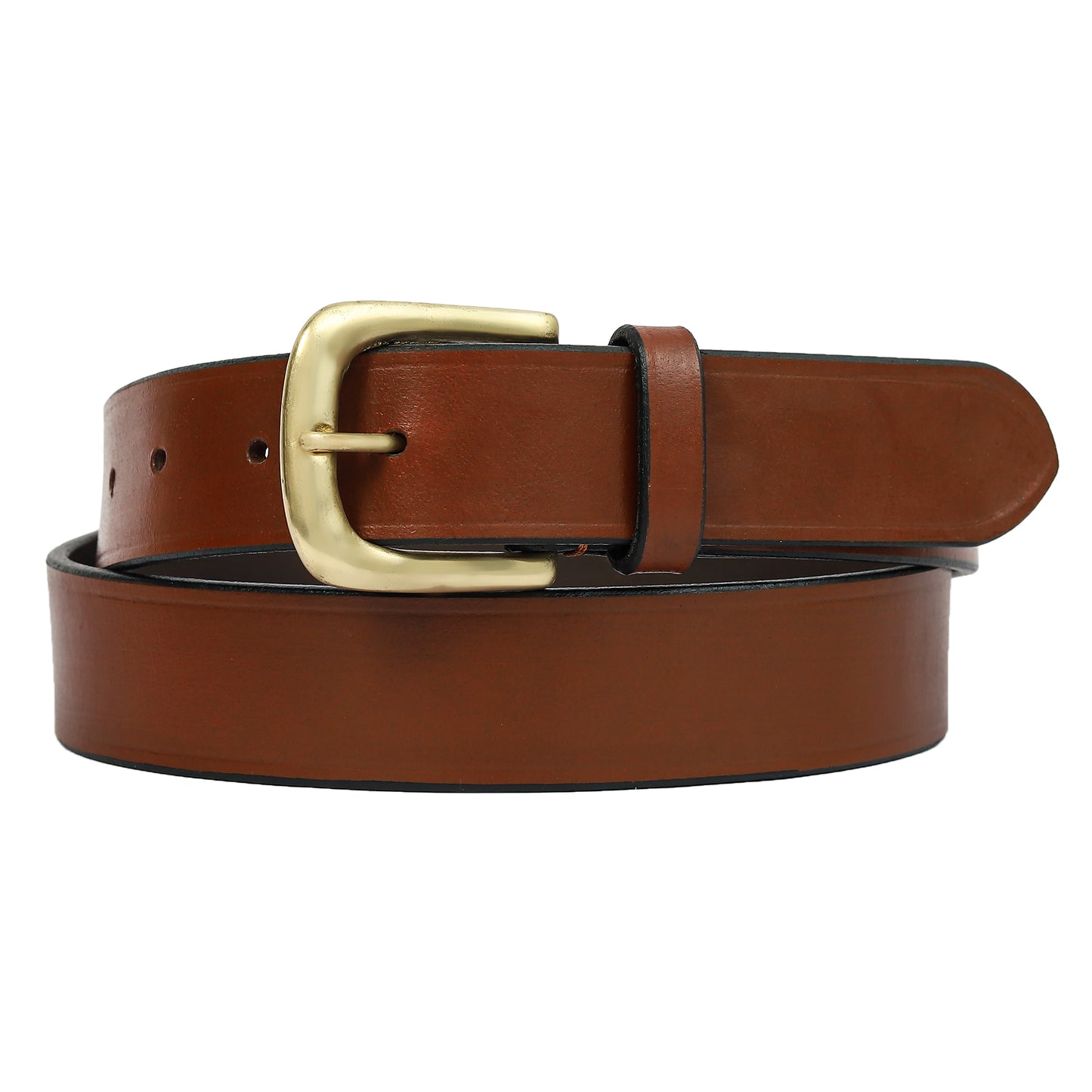 Brown Plain Leather Belt – Trade-Ready & Customizable