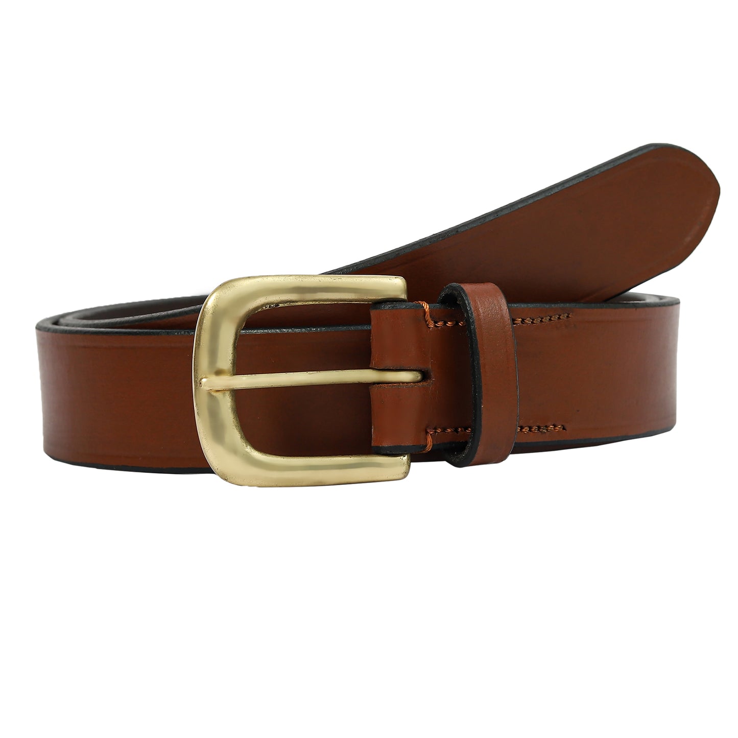 Brown Plain Leather Belt – Trade-Ready & Customizable