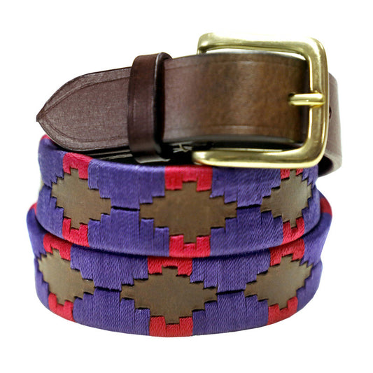 The Mendoza Twilight Leather Polo Belt