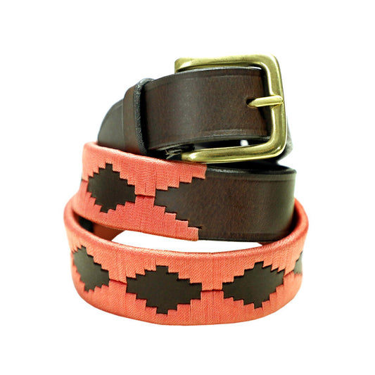 Chelsea Ember Leather Polo Belt