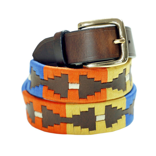 The Monarch Leather Polo Belt