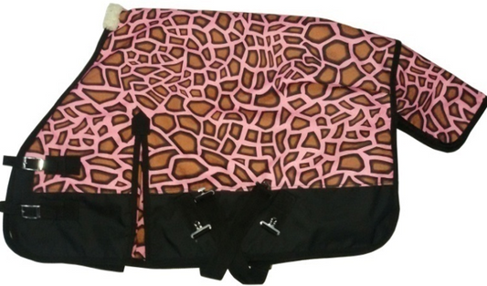 Turtle Design Horse Rug – 1200D Ripstop, Warm & Durable