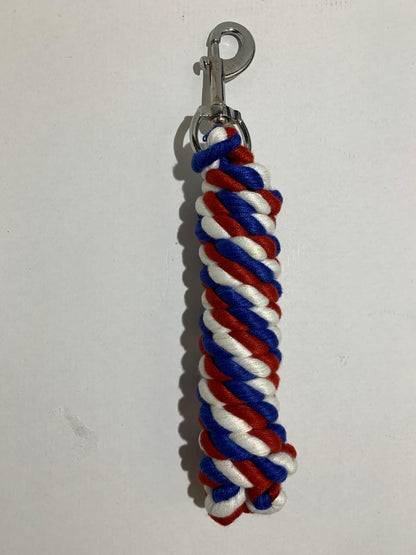 Criterion Lead Rope – Red, Blue & White Multicolor