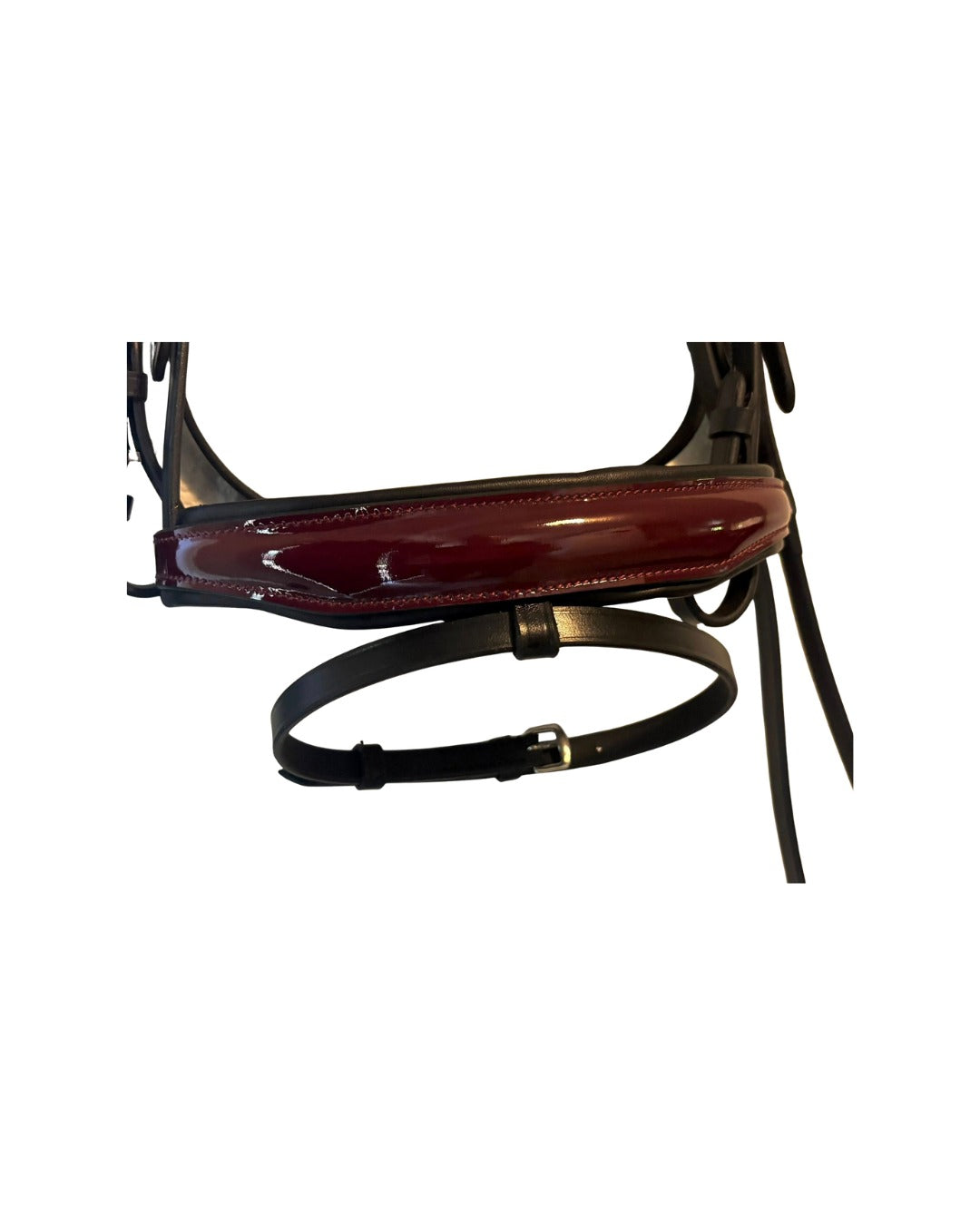 Ergonomic Patent Leather Bridle – Anatomical Monocrown with Optional Flash | B2B Wholesale