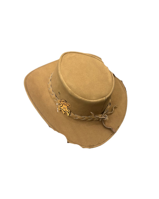 Desert Breeze – Crazy Cow Suede Leather Cowboy Hat