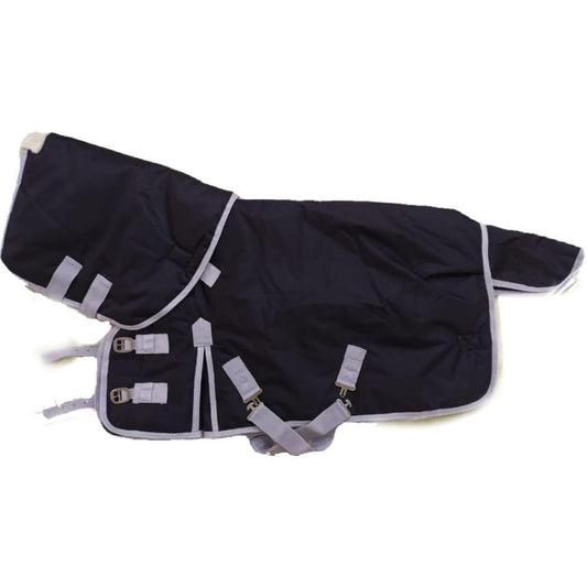 1200D Waterproof Turnout Combo Rug with 200g Fill, Sheepskin Neck & Adjustable Straps