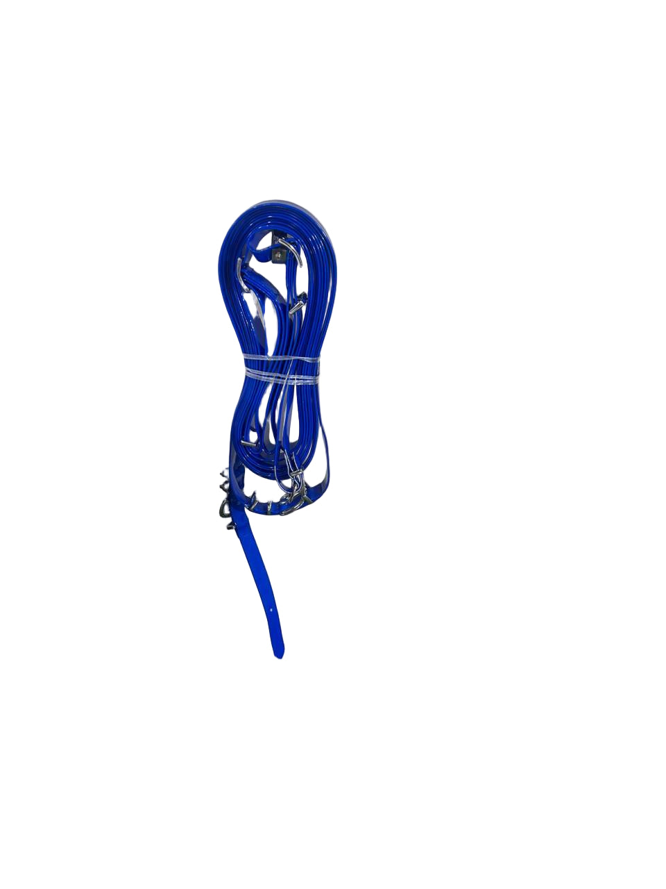 PVC Biothane Tie Down Driving Harness – Blue/Black | Wholesale