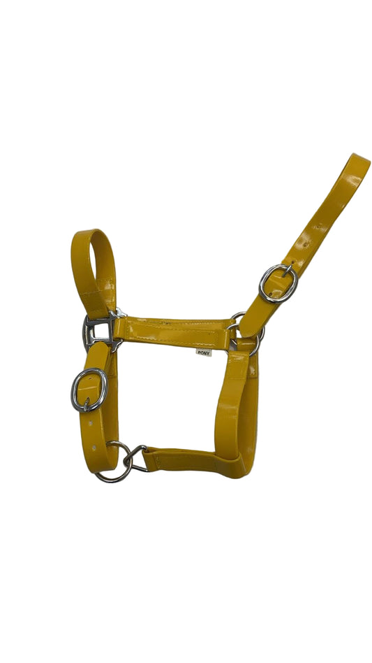 Padded Biothane Head Collar – Yellow | Waterproof, Padded & Durable | Wholesale