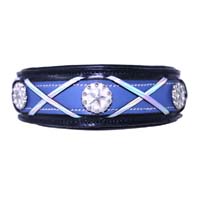 The Starburst Corset leather dog collar