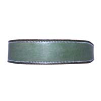 Sage Trooper leather dog collar