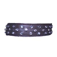 Staggered Glitz Dog collar