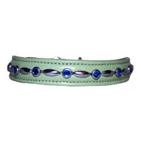 Sapphire Mint Dog Collar